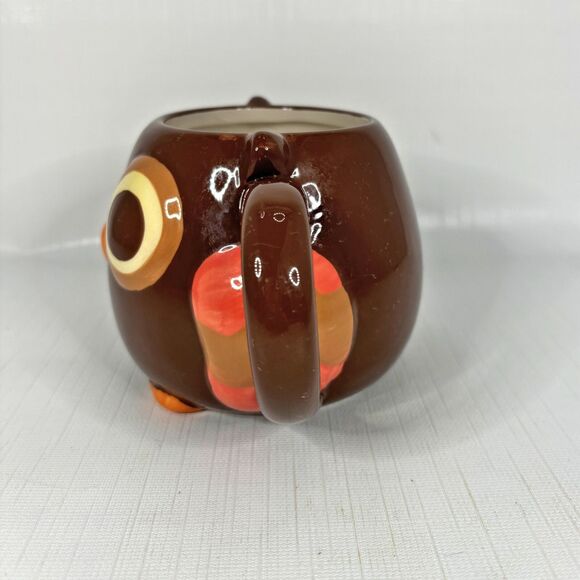 Mesa Home 3D Owl Mug Coffee Tea Ceramic Hand Painted Birdie Retro Replacement - Picture 4 of 6